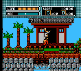 The Karate Kid - NES Nintendo Game