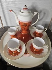 Antique Noritake Lusterware Teapot Serving Tr...