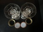 Redneck Hillbilly Wine Beer Glasses Jars w/Lids Lot of 2 Holiday Cheer — photo 4