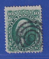 USA 1861 George Washington 10 Cents Mi.-Nr. 20 gestempelt