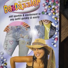 The Original BEDAZZLER Rhinestone Stud Setter Machine w/ Rhinestones New in Box