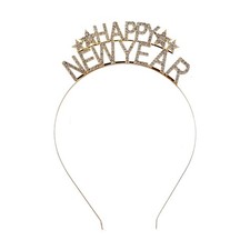 Happy New Year Headband Tiara,Rhinestone Star New Year Headband,New Years Eve...
