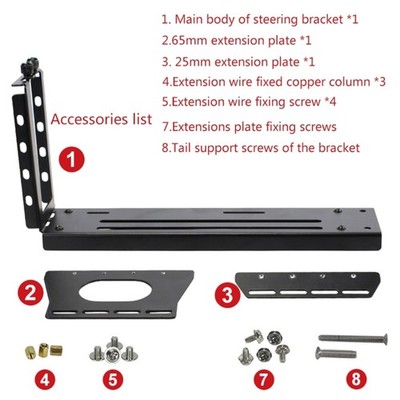 Vertical Graphics Card Holder Bracket GPU Mount Video Card VGA Support 5V Sync