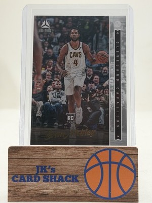 2021-22 Panini Chronicles Luminance Evan Mobley Gold RC 4/10 #252 Jersey Match