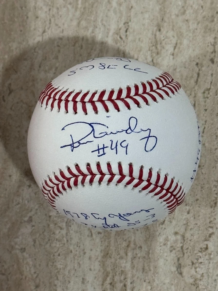 Balle De Baseball Signée Des Yankees - Authentifiée JSA (186760) - Joueur : Steve Balboni - Original