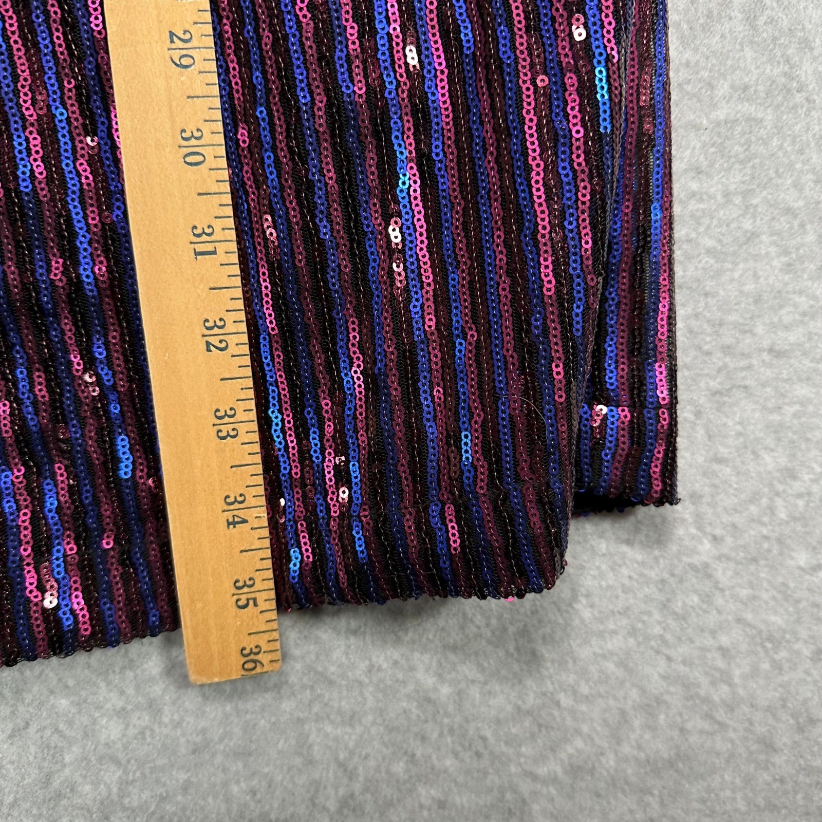 Trina Turk Sequin Halter Dress Black Pink Blue Sparkle Party Mini Size S