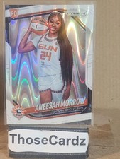 2025 Panini WNBA Prizm Variation White Seismic Prizm #146 Aneesah Morrow