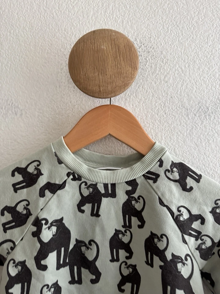 Mini Rodini Panther Sweatshirt Gr. 92/98 (2-3 Jahre) - Bild 2 von 4