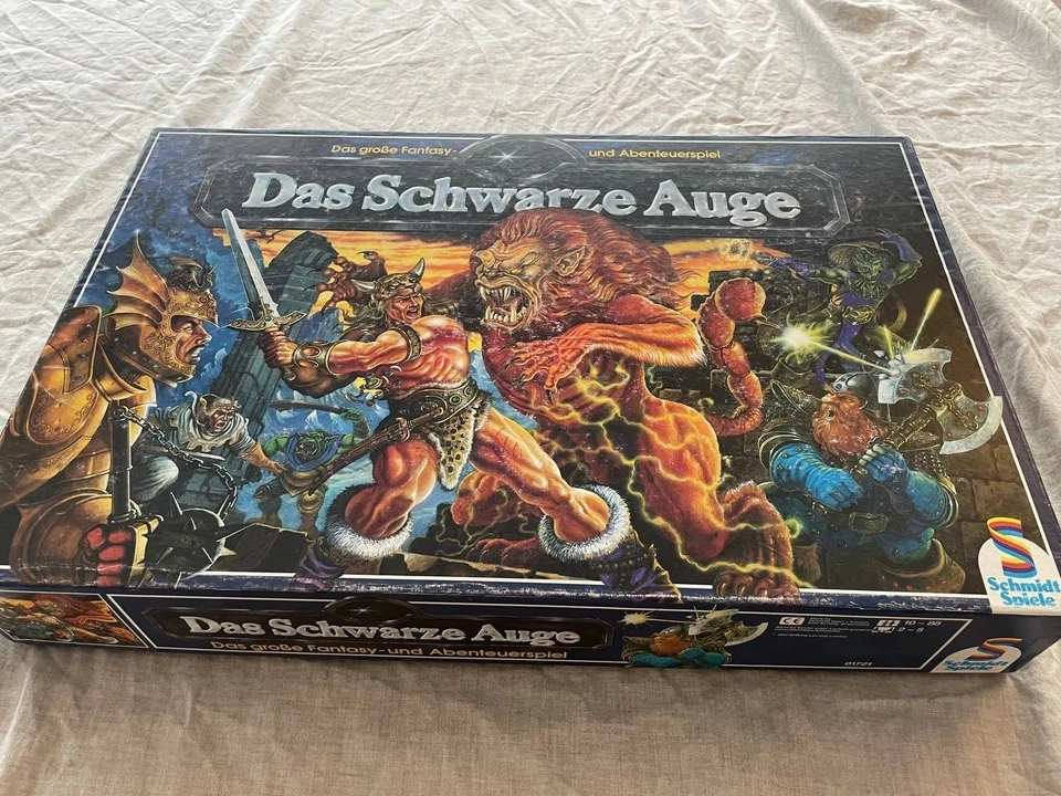 Das Schwarze Auge Burg des Schreckens - Schmidt Spiele Retro - Bild 2 von 4