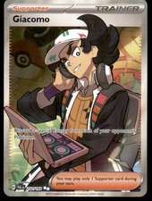 2023 Pokemon TCG SV02: Paldea Evolved Giacomo 252/193 Holo