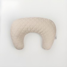 Boppy Nursing Pillow Oatmeal Quilt New Shape