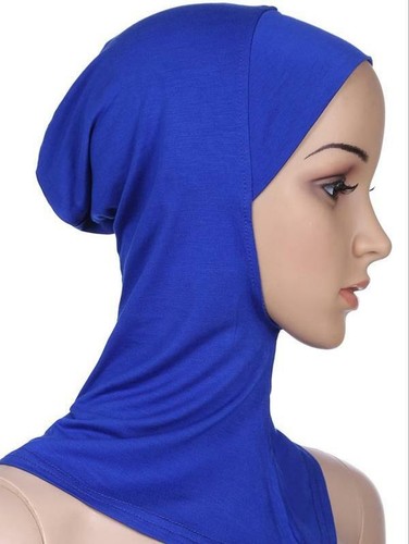 Plain Muslim Head scarf Inner Hijab Caps Islamic Underscarf Ninja Scarf hat - Picture 38 of 44