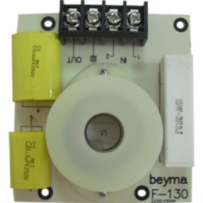 Beyma F130 HIGH PASS CROSSOVER 3 kHz 300W 18 dB/oct