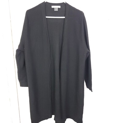 Allison Daley Sweater Womens XL Long Sleeve Capsule Career Longline Mid Thigh