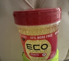 Argan Oil ECO Style Professional Styling Gel, Alcohol Free, 24Fluid Ounce,710 ml