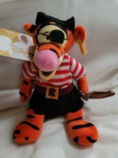 Disney Store Pirate Tigger Bean Bag Plush rare beanie collection mbbp