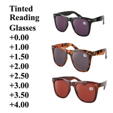 Sun Readers Tinted Reading Glasses SR05 +0.00 to +4.00 Sunglasses UV400