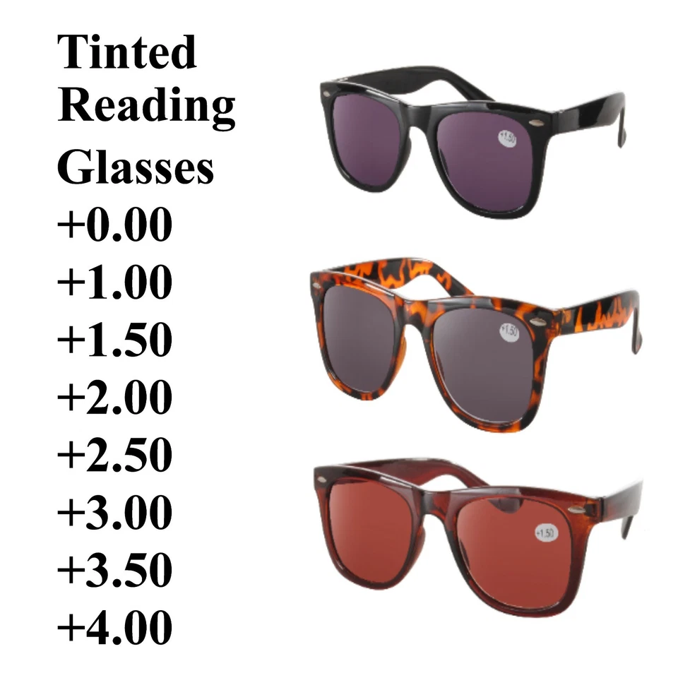 Sun Readers getönte Lesebrille SR05 +0,00 bis +4,00 Sonnenbrille UV400