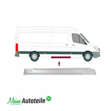 Reparaturblech Schiebet&uuml;r Innen Rechts f&uuml;r Mercedes Sprinter VW Crafter 2006-