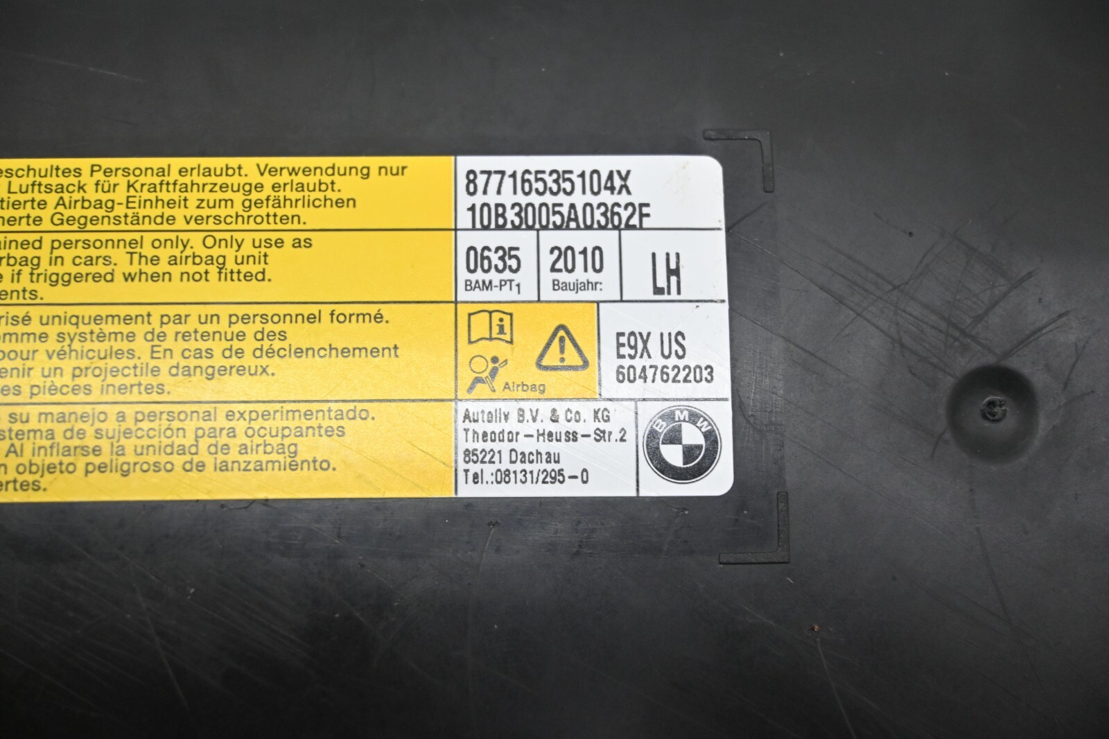 ⭐ 06-13 Bmw E92 3 Series 72127165351 Oem | eBay