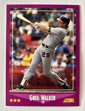 1988 Score Baseball Cards 20