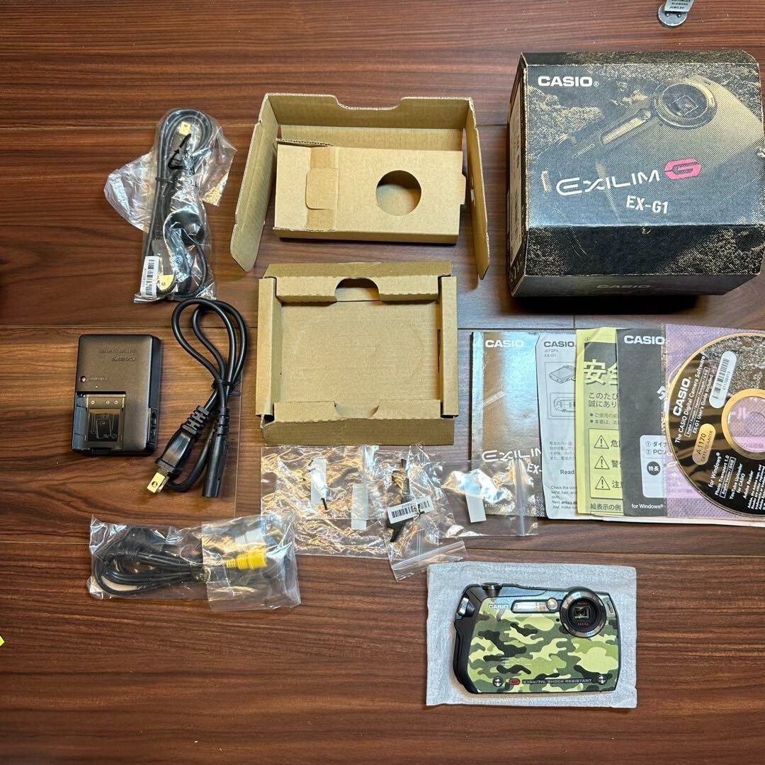 ほぼ新品 動作確認済み CASIO EXILIM EX-G1 デジカメ 0296 CASIO EXILIM EX-G1 Digital Camera G-SHOCK From Japan 0296 | eBay