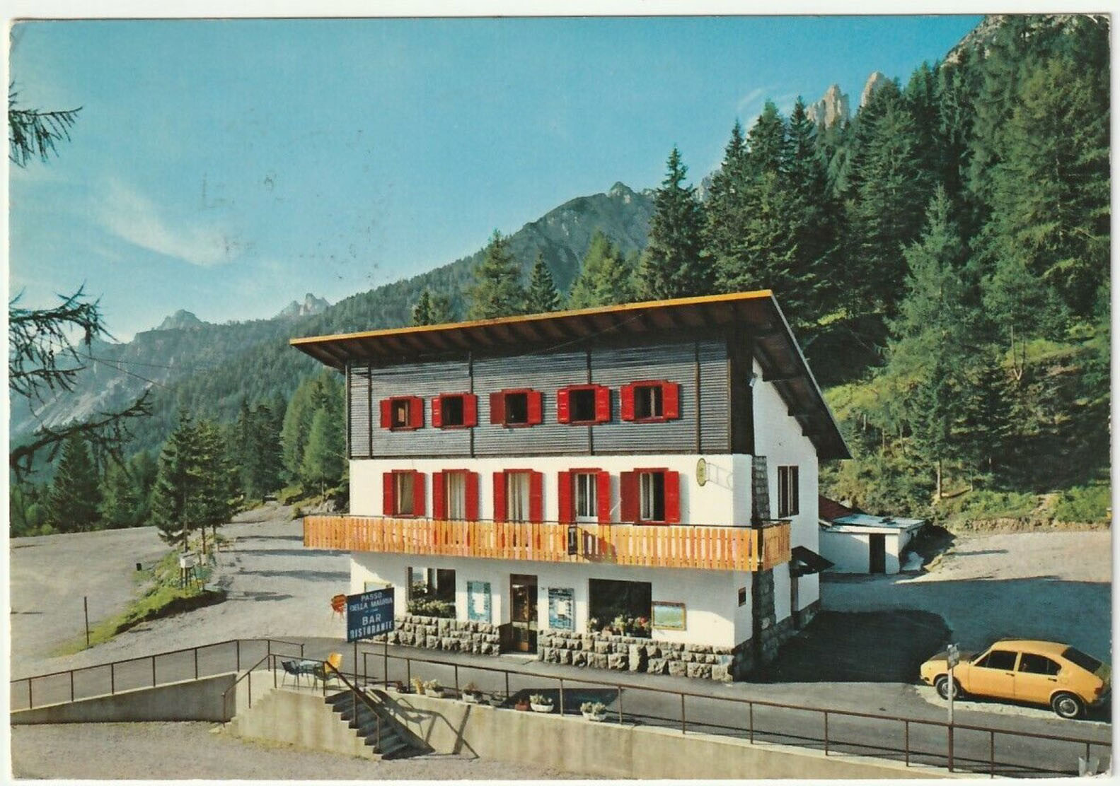 PASSO MAURIA - BELLUNO - VIAGG. -42007-