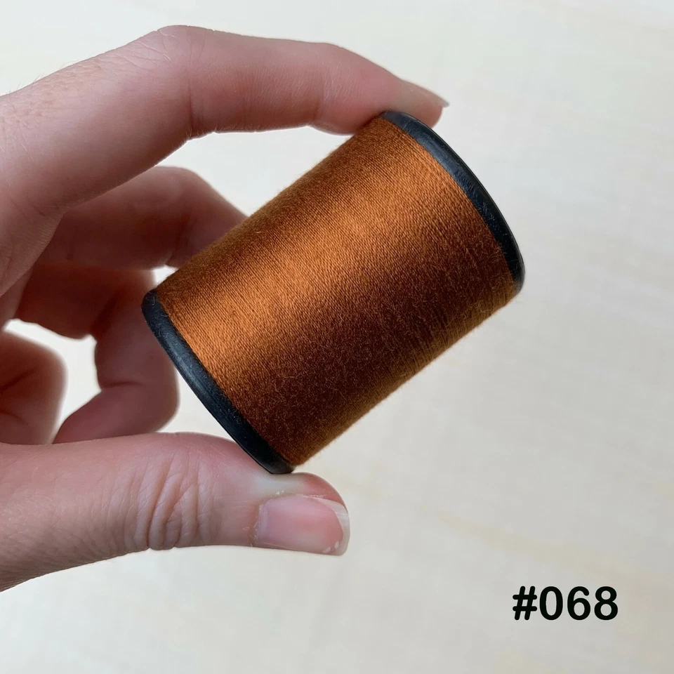 Yellow Gold Color Shades 9 Spools Sewing Thread All Purpose Polyester 600 Yards - Image 3 of 4