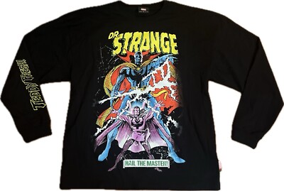 Teddy Fresh X Marvel Dr. Strange Hall The Master! Long Sleeve Tee