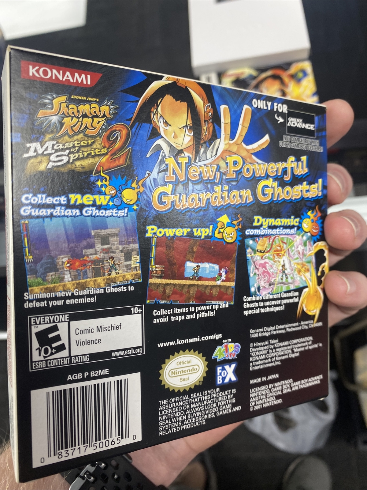 Shaman King Master Of Spirits 2 Gameboy Advance GBA Complete In Box GREAT Shape 83717500650 eBay