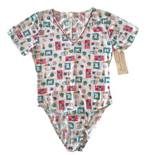 Sears Intimate Expression Vintage RARE Womens Bodysuit Size S - Snap Closure NEW