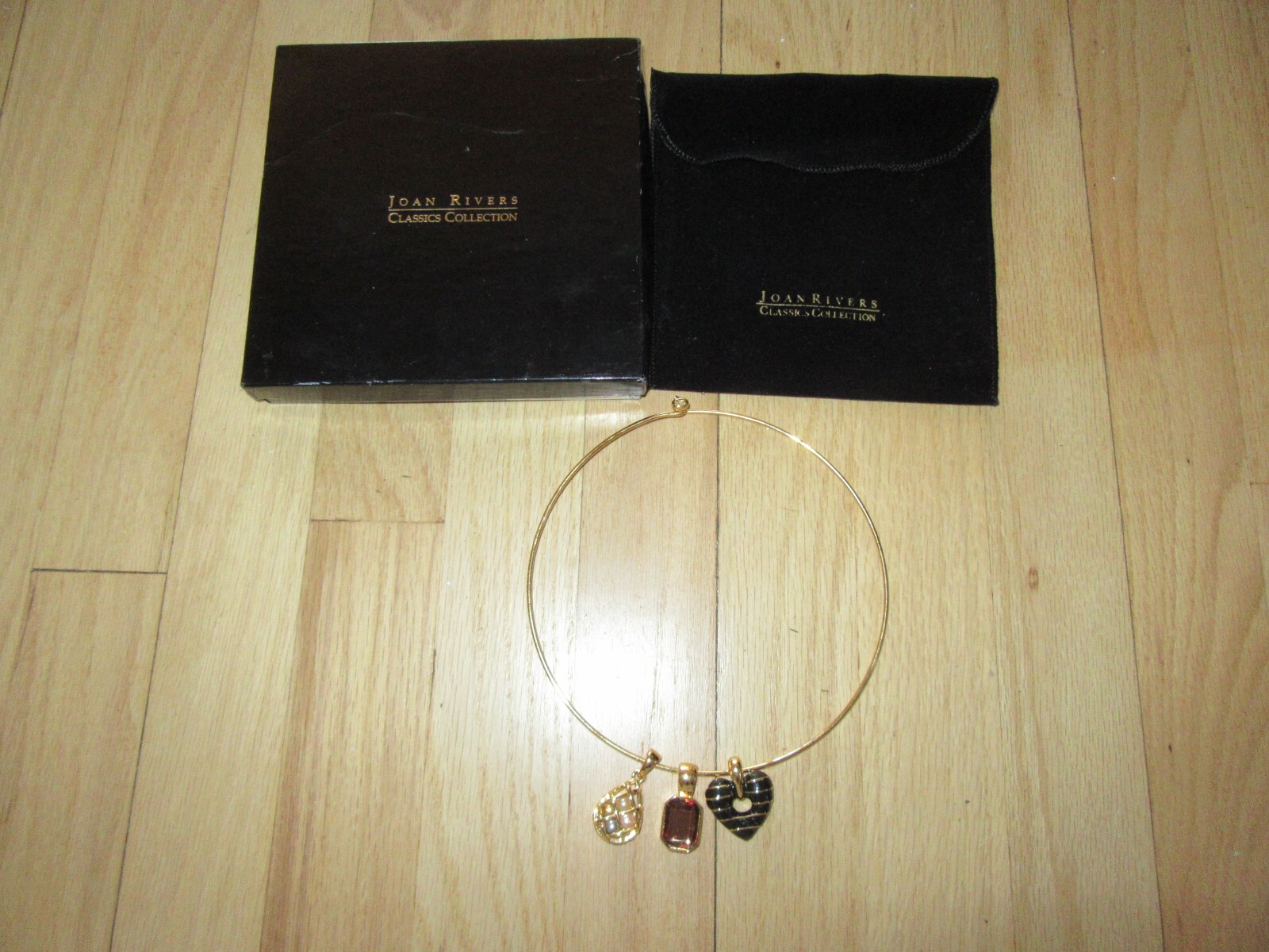 24D/JOAN RIVERS SIGNED INTERCHANGABLE NECKLACE/CH… - image 1