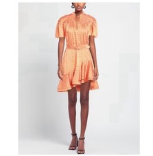 Sandro Abricot Short Dress. NWT. Size 10 42 . Retail- 370