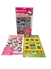 Sanrio Hello Kitty Stickers Set Lot Keroppi Frog Cat