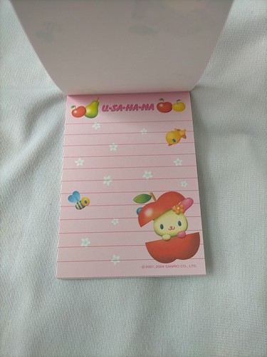 Sanrio USAHANA 2004 almohadilla de notas - Imagen 6 de 7