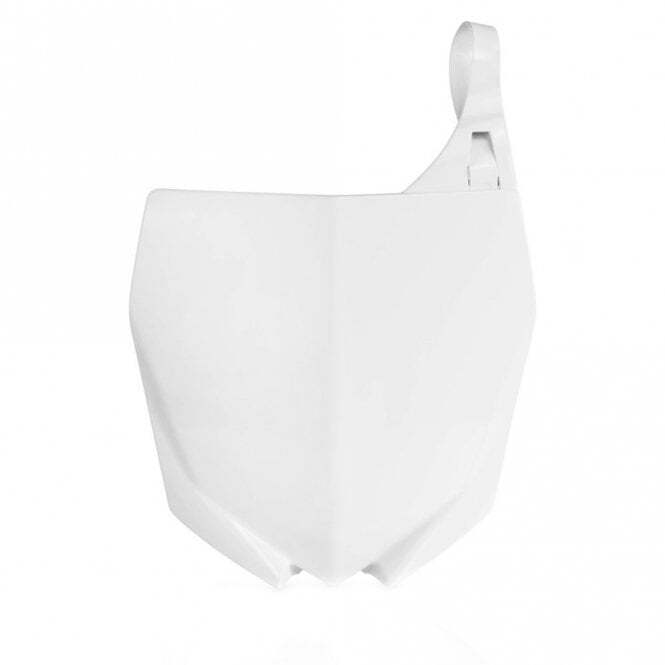 POLISPORT Front Plate (White) To Fit YAMAHA YZ 85 15-21 - Image 2
