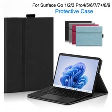 TPU Case for Microsoft Surface Pro 9 8 7 6 5 4 Funda Case PU Leather for Surface