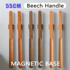 Wooden Long Handle Magnetic Shoehorn Long Shoe Spoon Horn for Shoes Wear Shoe Ea