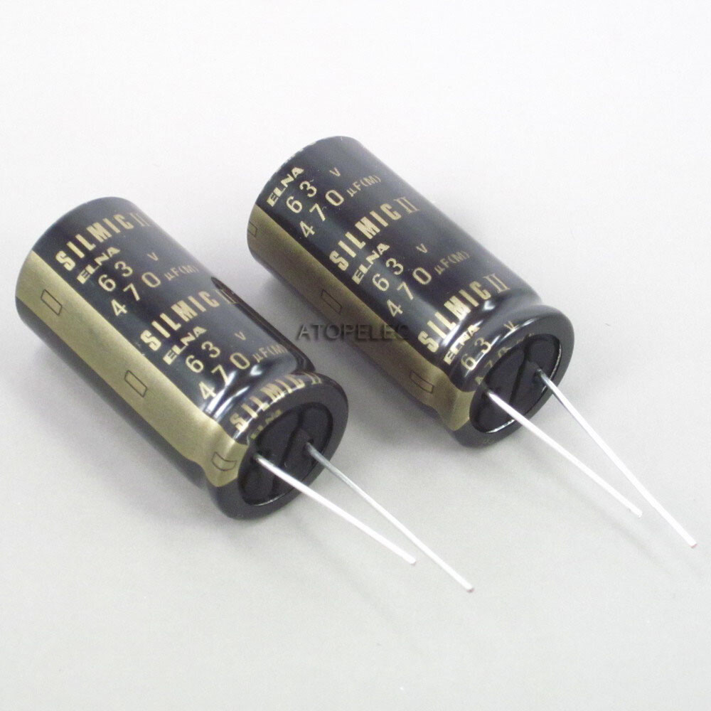 ELNA RF SILMIC II Condensatore AUDIO 100uF 25V 10x16 20% 85°C RM5 [4 Pz] #BP - Foto 12