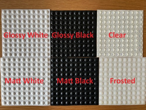 Adhesive Silicone Gel Cabinet Door Drawer Bumper Pads Feet Dot Clear/Black/White - Picture 2 of 38