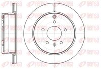 Remsa 2X Bremsscheibe Hinten Ø303Mm BelüFtet FüR Opel Antara Meriva Chevrolet