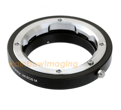 Leica M LM Lens to CANON EOS M EF-M Mirrorless Camera M5 M6 M10 M50 M100 Adapter