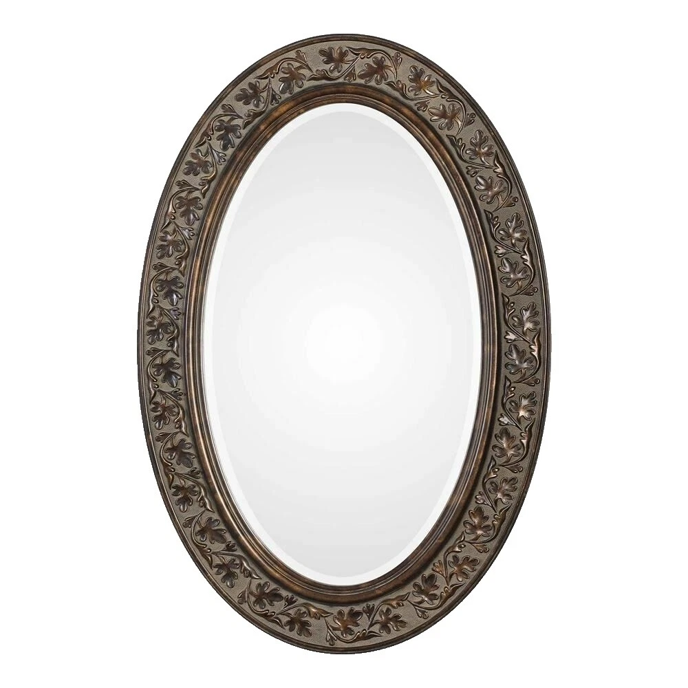 Bronze Frame Oval Home Décor Mirrors
