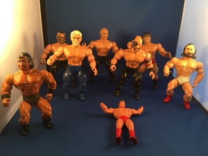 Vintage Lot of 1985 Remco AWA Wrestler Sungold Titan Action Figures WCW WWF WWE | eBay