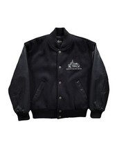 VINTAGE INDIAN MOTORCYCLES BIKER JACKET - LETTERMAN / VARSITY JACKET - YOUTH M