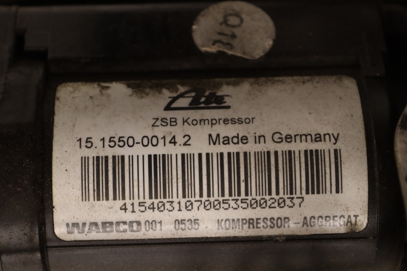 2006-2012 BENTLEY CONTINENTAL FLYING SPUR AIR SUSPENSION COMPRESSOR PUMP OEM