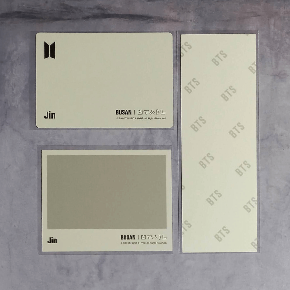 BTS Yet to Come in Busan Mini Photo Card 4-Cut Photo Instant Photo