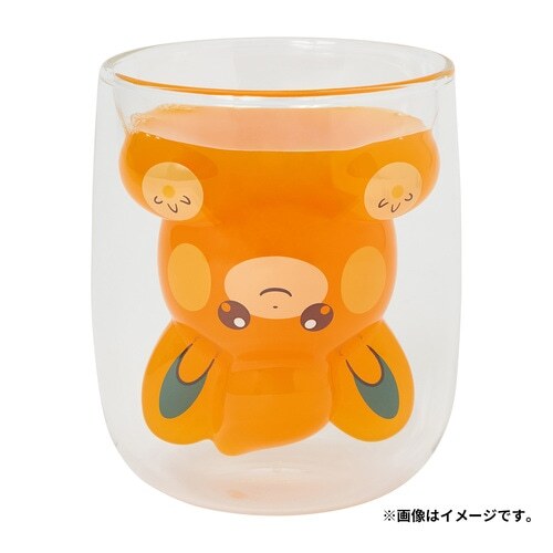 Pokémon Center Limited PAMO NO MURE Pawmi Doppelwandglas NEU - Bild 2 von 5