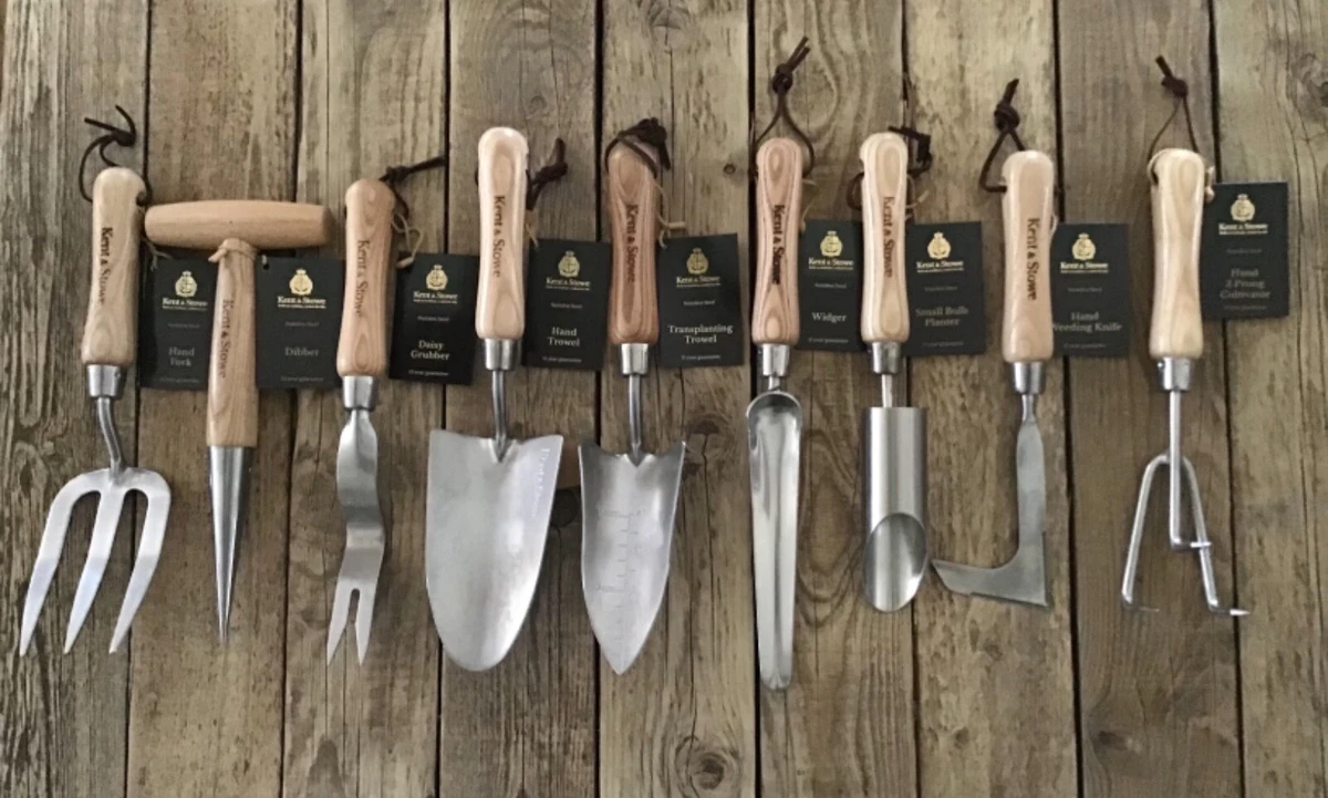 High Quality Kent and Stowe Stainless Steel Hand Garden Tools