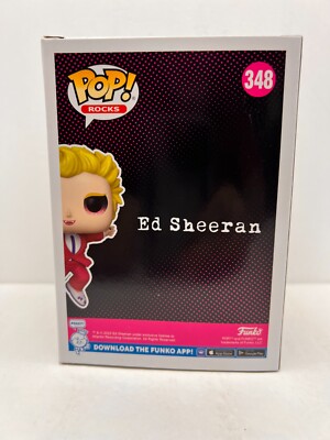 Funko Pop Rocks: Ed Sheeran - Ed Sheeran (#348, NEW) 889698705943